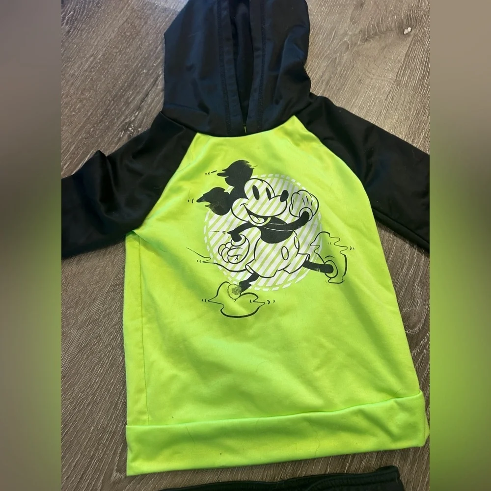 Mickey Mouse 2 piece hoodie outfit